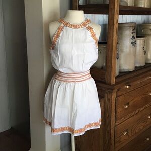 Tory Burch Cotton Embroidered Bridget Dress